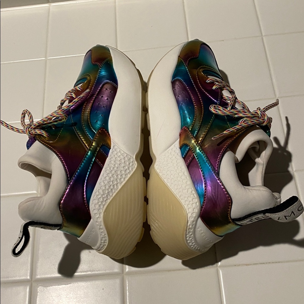 Stella McCarthy Metallic Eclypse Sneakers - Picture 4 of 8
